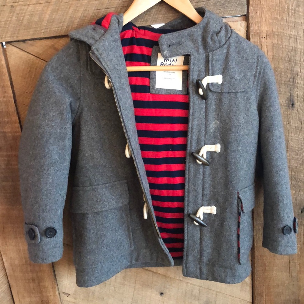 Mini Biden boys coat 4-5